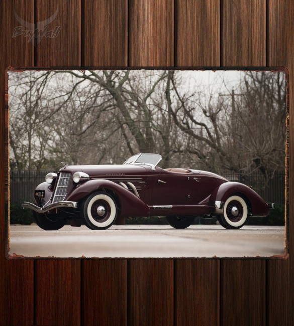 Металлическая табличка Auburn 851 SC Speedster Металлическая табличка Auburn 851 SC Speedster